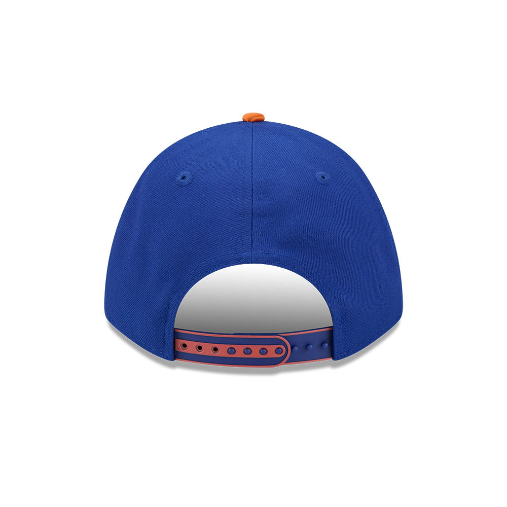 New York Knicks Hat - 2025 Tip-Off 9Forty M-Crown A-Frame Snapback Cap - New Era